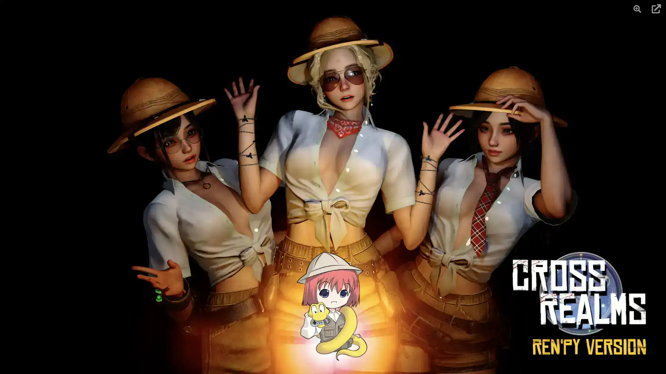 【国风SLG/汉化/动态】跨领域0.3 AI赞助版【PC+安卓/7.48G/更新】