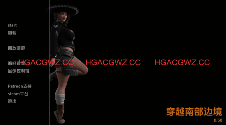 【扶她SLG/汉化/动态】穿越南部边境：双性自由v0.58 AI版【PC+安卓/2.05G/更新】Crossing the Southern Border: Futa Freedom [v0.58]